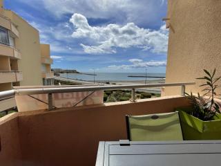 Confortable T2 à Sète avec vue mer, parking et WiFi - FR-1-338-111 - Sète - 0
