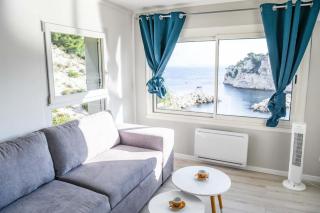 Pieds dans l'eau - Terrasse vue mer 2 chambres - Le Rove - 3