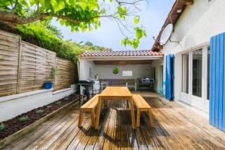 Maison Biscarrosse Bourg,6 personnes avec grande terrasse Classé 1 étoile - Biscarrosse - 9