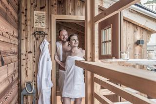 Aadla Walser-Chalets mit privater Sauna, Hotpot und Hotelservice - Schröcken - 6