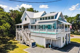 213 W Indian - Unique Pool House -Central Location - Folly Beach - 0