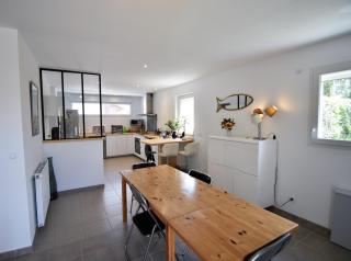 Marensines - Capbreton jolie villa mitoyenne sur grand jardinet et terrasse en bois - 7