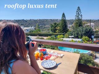 Dream Tiny House or Luxus Tent with pool - Chania - 6