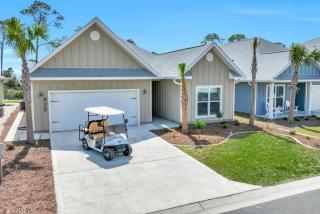 Brand new build with ocean views and golf cart sleeps 12 - Saint Joe Beach - 5