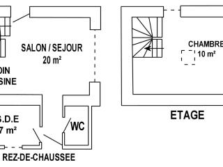 Charmante maison rénovée au calme avec jardin privatif, à 500m des plages et proche commerces - FR-1-306-1082 - Batz-sur-Mer - 8