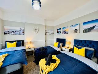 Beach Vibes in Southend-On-Sea for contractors, workers by Artisan Stays I Weekly or Monthly Stay Offer I Free Parking I Sleeps 5 - Southend-on-Sea - 1