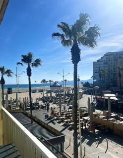Appartement 20 mts plage, pl Méditerranée, vue mer parking - Canet-en-Roussillon - 0