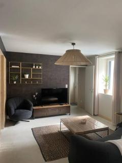 Maison 200m2- 9 chambres avec sdb - 16-18 personnes - séminaire-Proche Centre-Ville-Gare et Arena-terrasse - 7