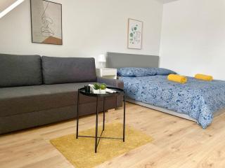 Rooftop Apartment with Free Parking & Balcony & AC - 4