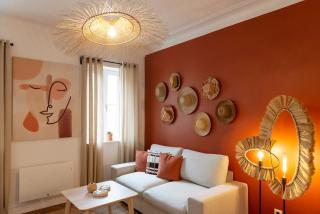 Bohemian Bakoua & Chesterfield Cottage, hyper-centre - Metz - 8