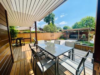 Chalet domaine forge 6-8pers jacuzzi terrasse plancha proche commerces - La Teste-de-Buch - 8