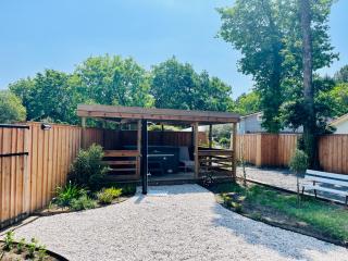 Chalet domaine forge 6-8pers jacuzzi terrasse plancha proche commerces - La Teste-de-Buch - 5