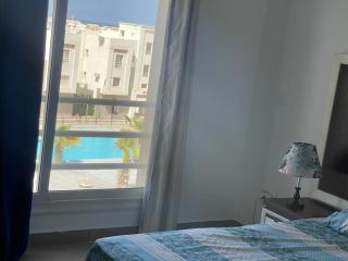 Chalet 2 BDs 2 BRs at Second Floor for rent at Amwaj Sidi Abdelrahman for families ONLY and NOT Including Gate and Beach Pass fees - El Alamein - 9