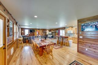 Garden Valley Cabin with Teepee, Deck and Mtn Views! - Crouch - 5