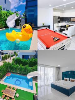Pattaya plam spring pool villa 3 bedroom - Pattaya Sud - 0