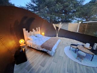 Chambre bulle avec spa au cœur du val de Loire - Cheillé - 9