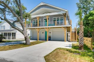 3 Blocks to Kure Beach Home with Patio! - Kure Beach - 8