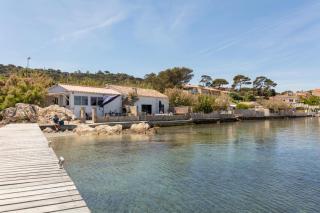 La Roche, cabanon cosy les pieds dans l'eau avec vue exceptionnelle - Hyères - 9