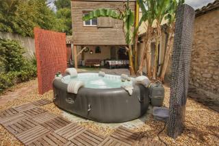 Le Jardin Suspendu Gîte avec piscine et jacuzzi pour 15 personnes - Vailhauquès - 3