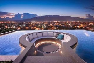 Perfect top pool view condo Astra sky river - Chiang Mai - 5
