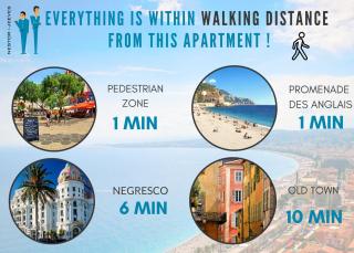 Nestor&Jeeves - SEAHORSE - Central - Proche mer - Nice - 6