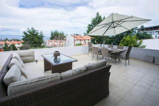 Quiet Panoramic Sea View Home -Large Balcony - Kriopigi - 6