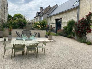 Studio Indre climatisé, La halte de Cuzé, aux abords de la Loire à vélo - 6