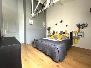 Loft Évasion - Loft lumineux et climatisé entre Montpellier et les plages - 2 chambres - Parking - Tram - 6
