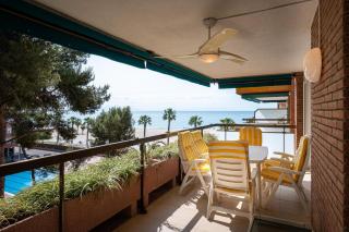 AT102 Els Pins, primera línea con piscina, vista mar - Torredembarra - 8