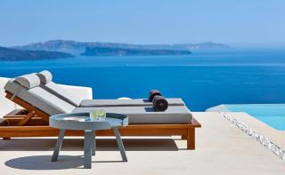 Elegant Santorini House Villa Serenity Caldera ViewOutdoor Hot Tub Private Pool Oia - Thólos - 1