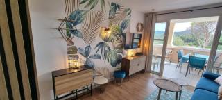 Agay Cap Esterel Village Allée Fleurs - F2 Clim vue golf et mer - Grande terrasse plein sud - Agay - Saint Raphael - 7