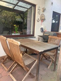 Große Wohnküche, Terrasse, Schlafzimmer am Steinhuder Meer, WLAN, Parkplatz, Fußbodenheizung, 70qm - Wunstorf - 2