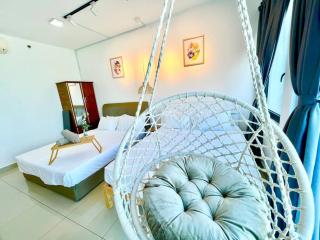 P 1-5Pax Cozy Home Setia Alam Trefoil Smrt TV&Wifi - Setia Alam - 7