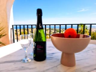 THE VIEW: sea, mountain, terrace, swimming pool - 5