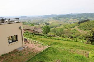 Maison avec vue 180° sur le Beaujolais - Beaujeu - 0