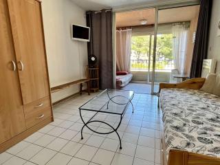 Studio avec Piscines, Proche Plage et Commerces - 4 Couchages, Garage, Lave-Linge, TV - FR-1-225-445 - Argelès-sur-Mer - 4