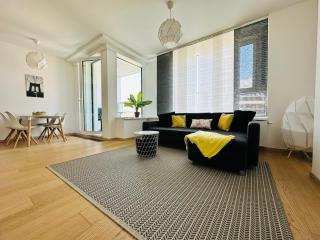 Apartments05 in new building with free parking Panorama city - amazing view close to Old town - Bratislava - 9