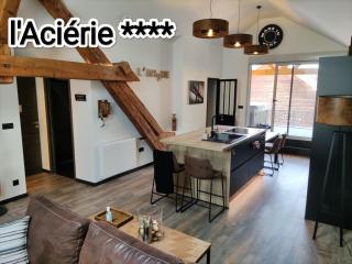L'ACIÉRIE Logis de luxe avec Jacuzzi - Champagnole - 5
