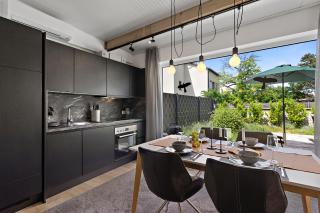 Bungalow für 2 - Parkplatz - Küche - Terrasse - Speyer - 7