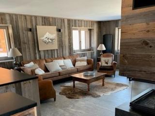Duplex 11 pers. au centre de Crest-Voland, cheminée, ski-room, wifi, non fumeurs - FR-1-733-36 - 0