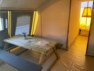 Ingerichte De Waard tent - 5 personen - 6