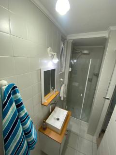 Apartamento Guarujá Pitangueiras 50 metros Praia/3 Dormitórios/Vista do Mar, Sol da manhã - Guarujá - 6