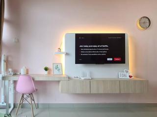 Romantic muji studio balcony high floor Free Netflix - 8