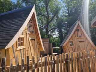 Les cabanes féeriques du Cheix - Saint-Diéry - 0