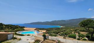 Chalereux T2 Vue mer et piscine Alba Rossa - Serra-di-Ferro - 3