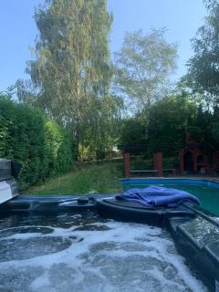 Willa 250 M z basenem, jacuzzi, ogrodem , tarasem oraz 2 hektary sadu , kominek i inne atrakcje - 4