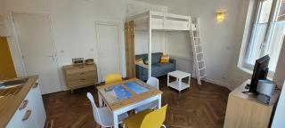 Grand Studio JAUNE pour 4 pers à deux pas de la plage de Berck - 2