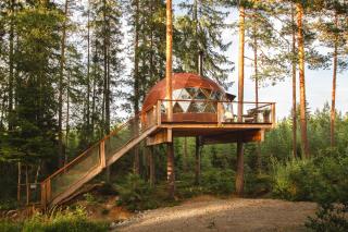 Treehouse dome - Vidnes - 1