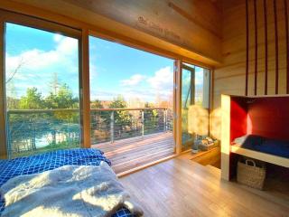 Bird Lodge for 6 guests, lakeview, sauna - Brzozie - 5