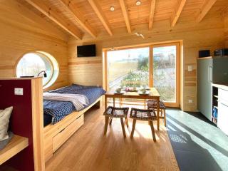 Bird Lodge for 6 guests, lakeview, sauna - Brzozie - 1